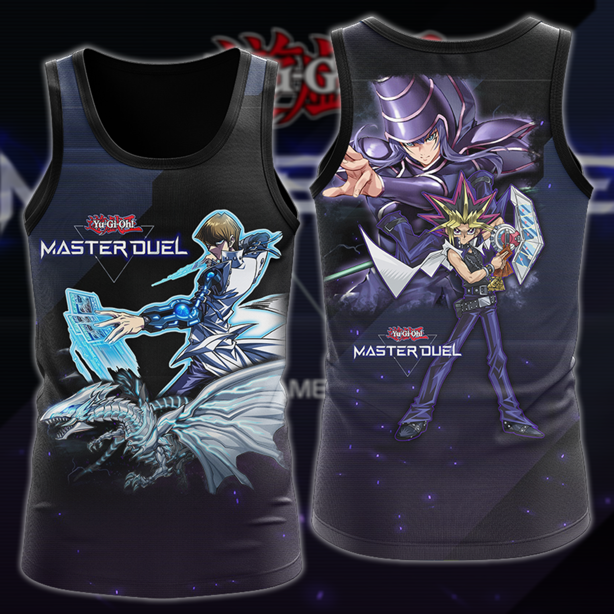 Yu-Gi-Oh! Master Duel Video Game 3D All Over Printed T-shirt Tank Top Zip Hoodie Pullover Hoodie Hawaiian Shirt Beach Shorts Jogger Tank Top