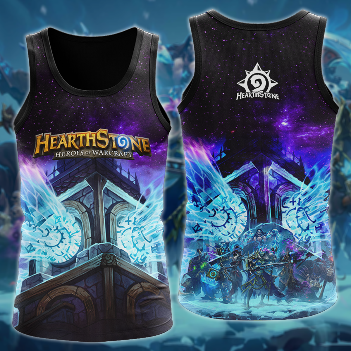 Hearthstone Video Game 3D All Over Print T-shirt Tank Top Zip Hoodie Pullover Hoodie Hawaiian Shirt Beach Shorts Jogger Tank Top