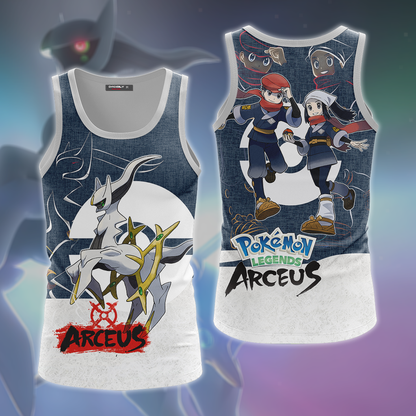 Pokémon Legends: Arceus 3D All Over Print T-shirt Tank Top Zip Hoodie Pullover Hoodie Hawaiian Shirt Beach Shorts Jogger Tank Top