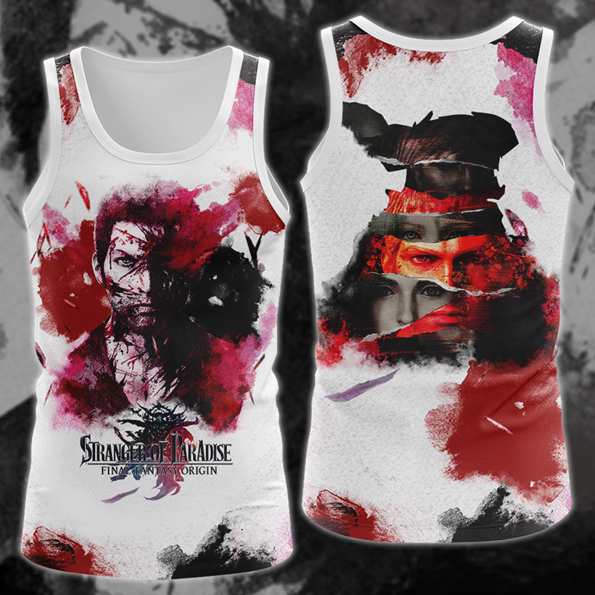 Stranger of Paradise: Final Fantasy Origin Video Game 3D All Over Printed T-shirt Tank Top Zip Hoodie Pullover Hoodie Hawaiian Shirt Beach Shorts Jogger Tank Top