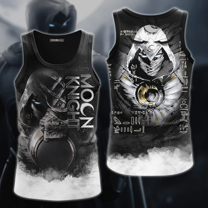 Marvel Moon Knight 3D All Over Print T-shirt Tank Top Zip Hoodie Pullover Hoodie Hawaiian Shirt Beach Shorts Jogger Tank Top