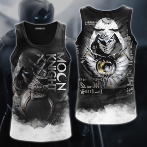 Marvel Moon Knight 3D All Over Print T-shirt Tank Top Zip Hoodie Pullover Hoodie Hawaiian Shirt Beach Shorts Jogger Tank Top S 