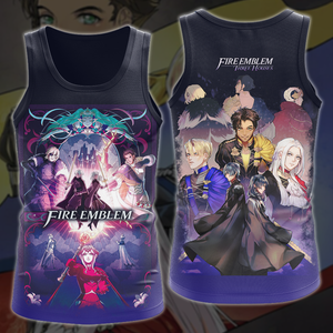 Fire Emblem: Three Houses Video Game 3D All Over Printed T-shirt Tank Top Zip Hoodie Pullover Hoodie Hawaiian Shirt Beach Shorts Jogger Tank Top S 