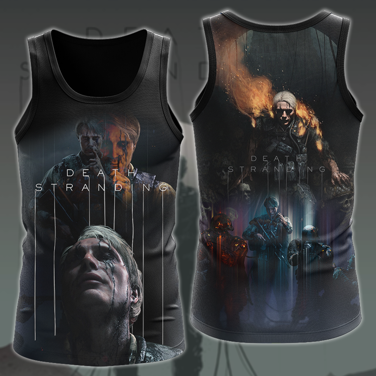 Death Stranding Video Game 3D All Over Print T-shirt Tank Top Zip Hoodie Pullover Hoodie Hawaiian Shirt Beach Shorts Jogger Tank Top