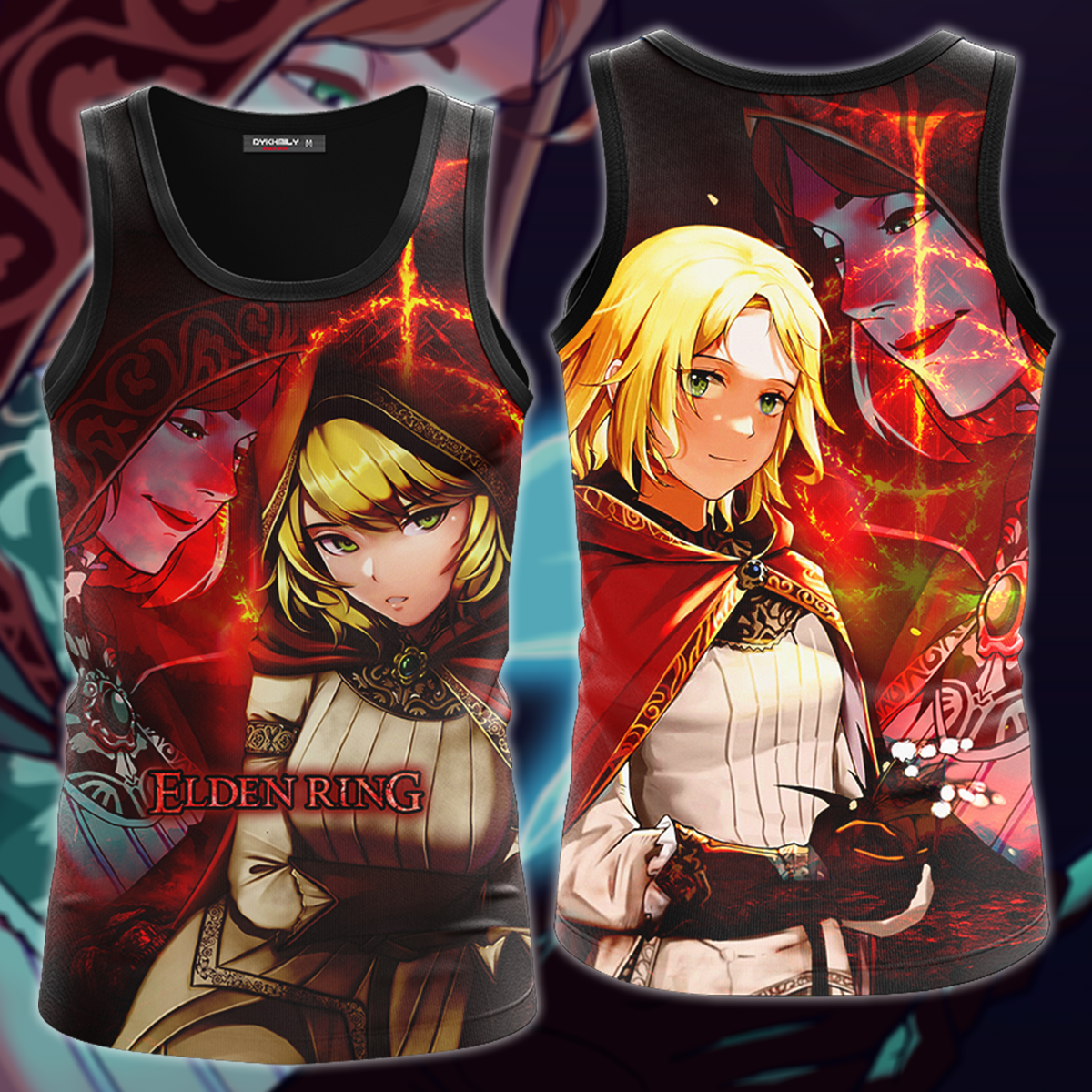 Elden Ring Roderika Video Game 3D All Over Print T-shirt Tank Top Zip Hoodie Pullover Hoodie Hawaiian Shirt Beach Shorts Jogger Tank Top