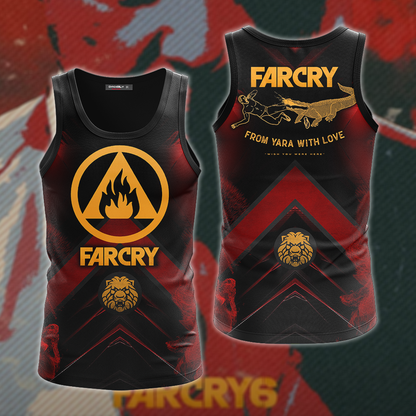 Farcry 6 3D All Over Print T-shirt Tank Top Zip Hoodie Pullover Hoodie Hawaiian Shirt Beach Shorts Jogger Tank Top