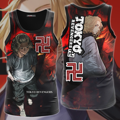 Tokyo Revengers 3D All Over Print T-shirt Tank Top Zip Hoodie Pullover Hoodie Hawaiian Shirt Beach Shorts Jogger Tank Top