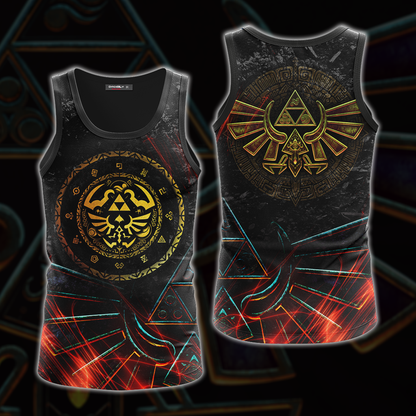 The Legend of Zelda All Over Print T-shirt Tank Top Zip Hoodie Pullover Hoodie Hawaiian Shirt Tank Top