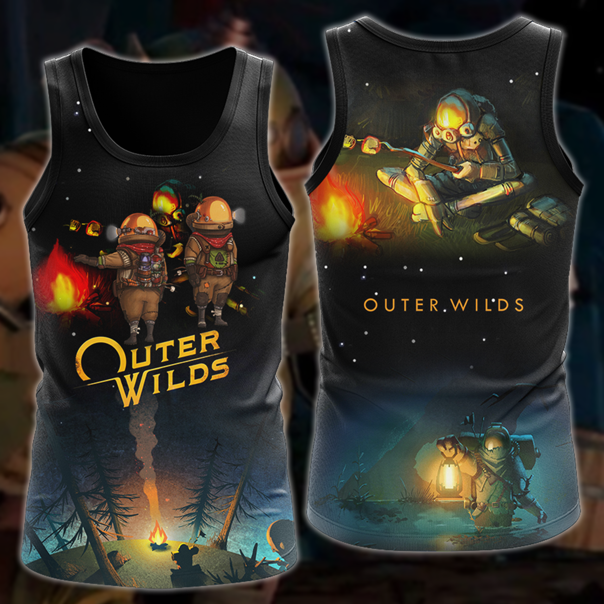 Outer Wilds Video Game 3D All Over Printed T-shirt Tank Top Zip Hoodie Pullover Hoodie Hawaiian Shirt Beach Shorts Jogger Tank Top