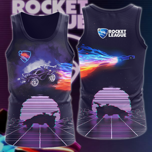 Rocket League Video Game 3D All Over Print T-shirt Tank Top Zip Hoodie Pullover Hoodie Hawaiian Shirt Beach Shorts Jogger Tank Top S 