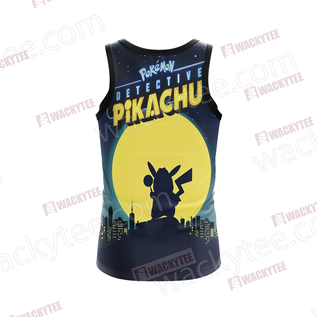 Pokemon Detective Pikachu Unisex 3D T-shirt
