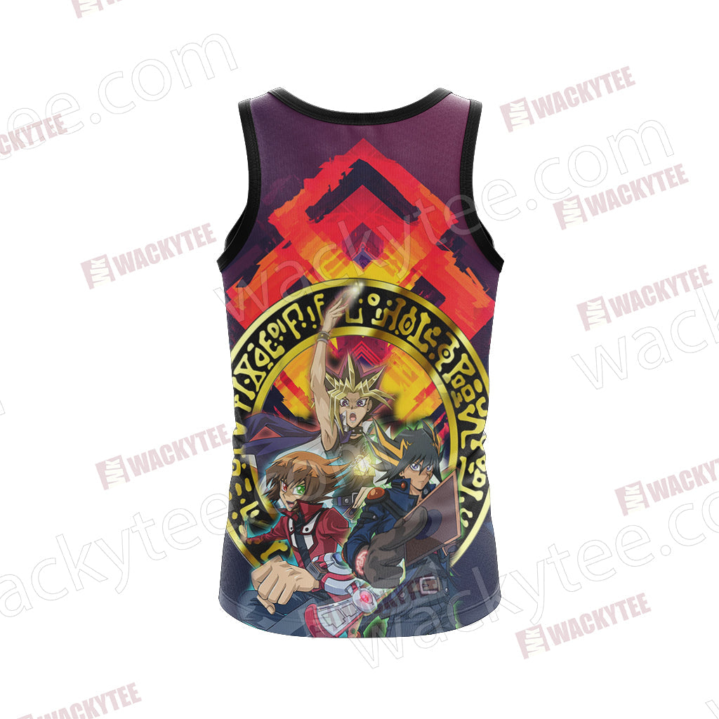 Yu Gi Oh! Judai, Yami Yugi and Yusei Unisex 3D T-shirt