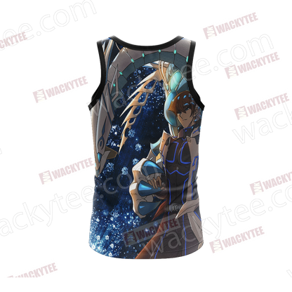 Yu Gi Oh! Seto Kaiba And Blue-eyes White Dragon Unisex 3D T-shirt