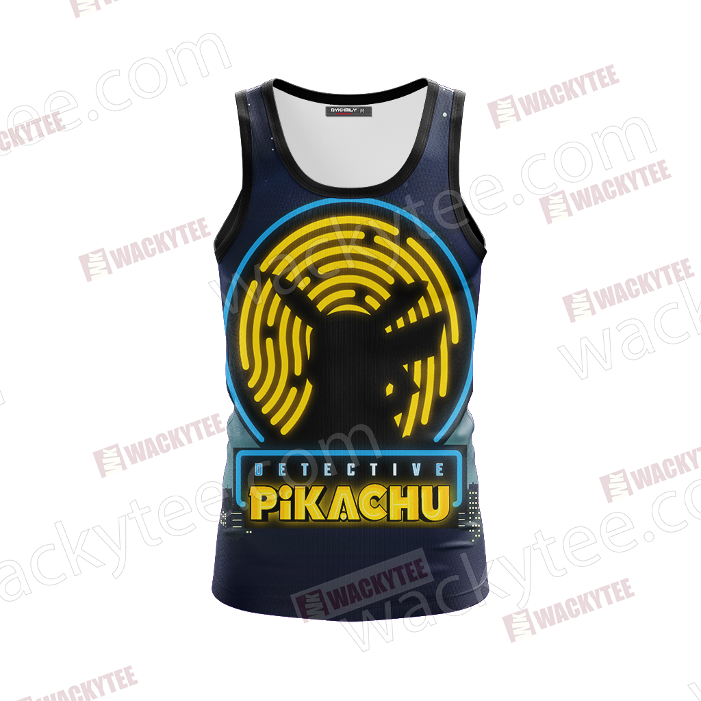 Pokemon Detective Pikachu Unisex 3D T-shirt