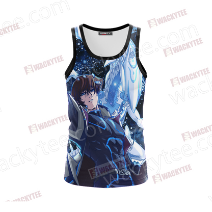 Yu Gi Oh! Seto Kaiba And Blue-eyes White Dragon Unisex 3D T-shirt