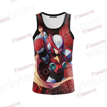 Megaman - Zero Unisex 3D T-shirt