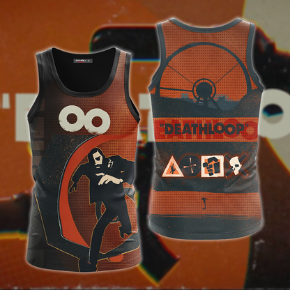 Deathloop 3D All Over Print T-shirt Tank Top Zip Hoodie Pullover Hoodie Hawaiian Shirt Beach Shorts Jogger Tank Top