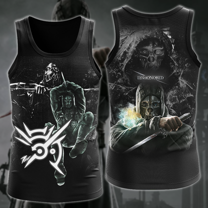 Dishonored Video Game 3D All Over Printed T-shirt Tank Top Zip Hoodie Pullover Hoodie Hawaiian Shirt Beach Shorts Jogger Tank Top