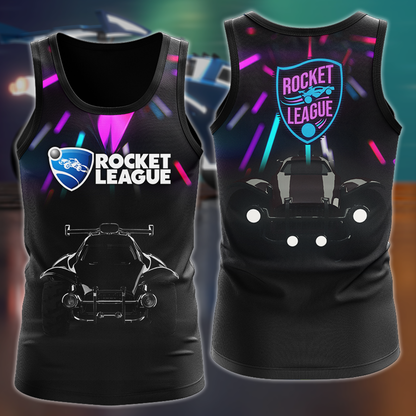 Rocket League Video Game 3D All Over Print T-shirt Tank Top Zip Hoodie Pullover Hoodie Hawaiian Shirt Beach Shorts Jogger Tank Top