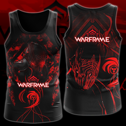 Warframe Video Game 3D All Over Printed T-shirt Tank Top Zip Hoodie Pullover Hoodie Hawaiian Shirt Beach Shorts Joggers Tank Top