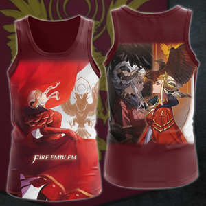 Fire Emblem Edelgard Video Game 3D All Over Printed T-shirt Tank Top Zip Hoodie Pullover Hoodie Hawaiian Shirt Beach Shorts Jogger Tank Top S 