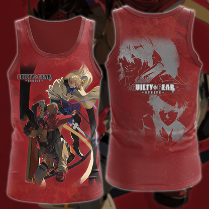 Guilty Gear Strive Video Game 3D All Over Printed T-shirt Tank Top Zip Hoodie Pullover Hoodie Hawaiian Shirt Beach Shorts Jogger Tank Top