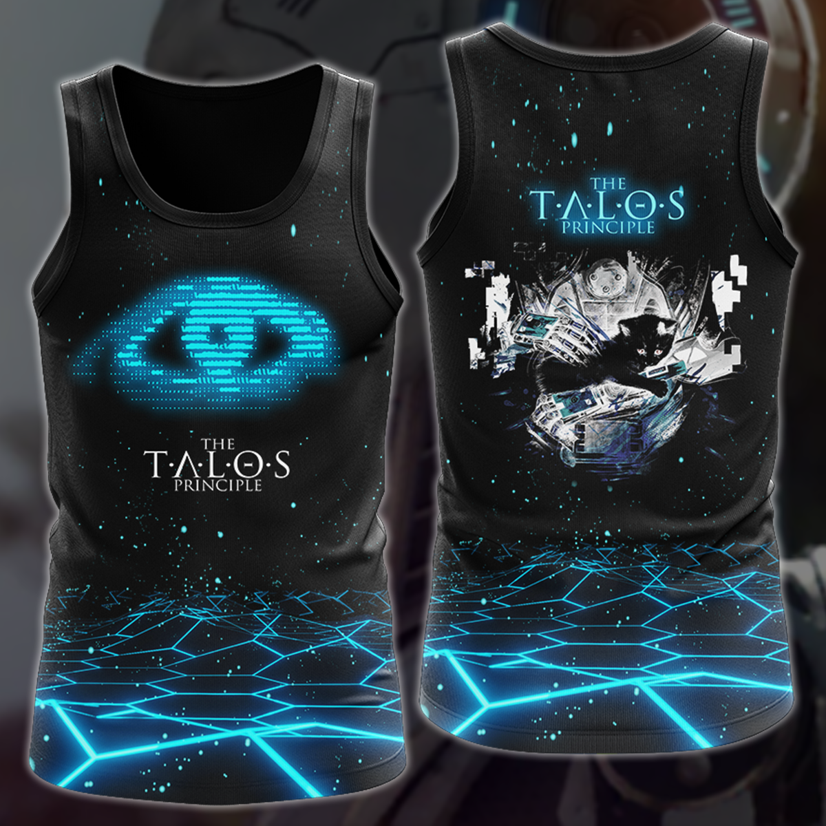 The Talos Principle Video Game 3D All Over Printed T-shirt Tank Top Zip Hoodie Pullover Hoodie Hawaiian Shirt Beach Shorts Jogger Tank Top