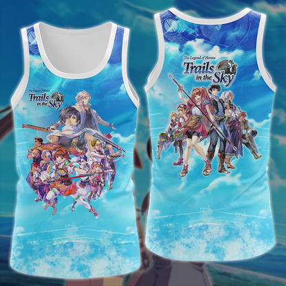 The Legend of Heroes: Trails in the Sky Video Game 3D All Over Printed T-shirt Tank Top Zip Hoodie Pullover Hoodie Hawaiian Shirt Beach Shorts Jogger Tank Top