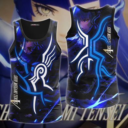 Shin Megami Tensei V 3D All Over Print T-shirt Tank Top Zip Hoodie Pullover Hoodie Hawaiian Shirt Beach Shorts Jogger Tank Top