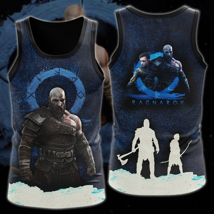 God of War Ragnarok Video Game 3D All Over Print T-shirt Tank Top Zip Hoodie Pullover Hoodie Hawaiian Shirt Beach Shorts Jogger Tank Top
