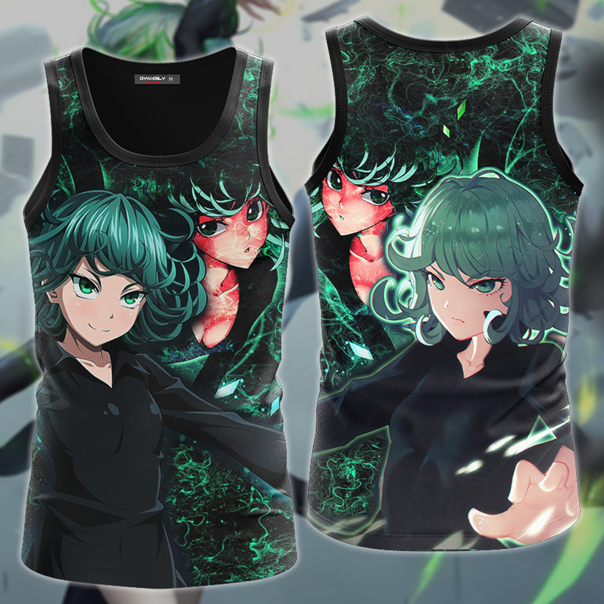 One Punch Man Tatsumaki 3D All Over Print T-shirt Tank Top Zip Hoodie Pullover Hoodie Hawaiian Shirt Beach Shorts Jogger Tank Top