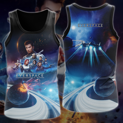 Everspace 2 Video Game 3D All Over Printed T-shirt Tank Top Zip Hoodie Pullover Hoodie Hawaiian Shirt Beach Shorts Jogger Tank Top
