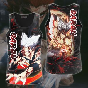 One Punch Man Garou 3D All Over Print T-shirt Tank Top Zip Hoodie Pullover Hoodie Hawaiian Shirt Beach Shorts Jogger Tank Top S 