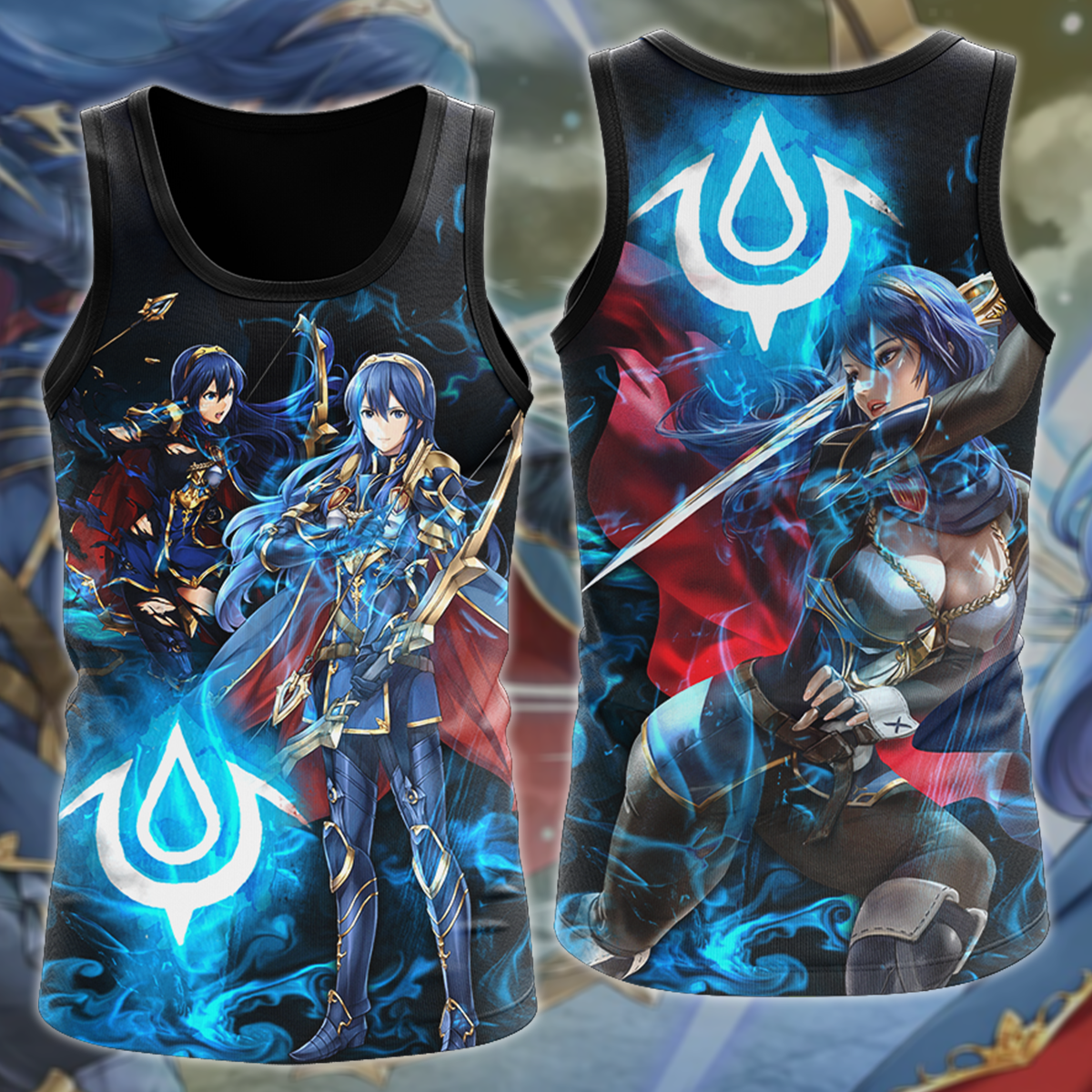 Fire Emblem Video Game 3D All Over Print T-shirt Tank Top Zip Hoodie Pullover Hoodie Hawaiian Shirt Beach Shorts Jogger Tank Top
