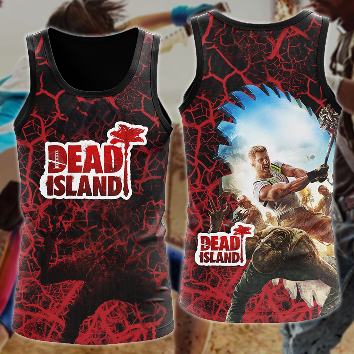 Dead Island Video Game 3D All Over Print T-shirt Tank Top Zip Hoodie Pullover Hoodie Hawaiian Shirt Beach Shorts Jogger Tank Top