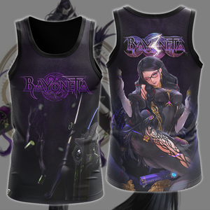 Bayonetta Video Game 3D All Over Print T-shirt Tank Top Zip Hoodie Pullover Hoodie Hawaiian Shirt Beach Shorts Jogger Tank Top S 