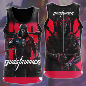 Ghostrunner Video Game All Over Printed T-shirt Tank Top Zip Hoodie Pullover Hoodie Hawaiian Shirt Beach Shorts Joggers   