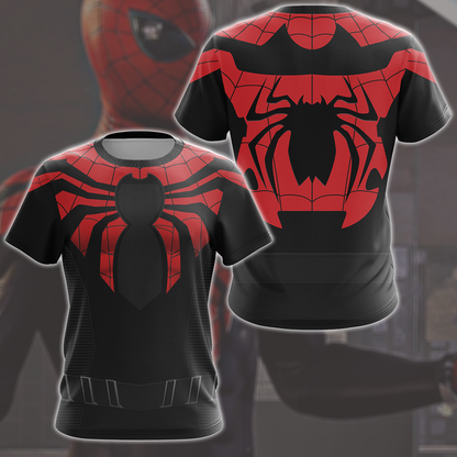 Spider-Man 2 Peter Parker Superior Suit Cosplay Video Game All Over Printed T-shirt Tank Top Zip Hoodie Pullover Hoodie Hawaiian Shirt Beach Shorts Joggers 1 T-shirt