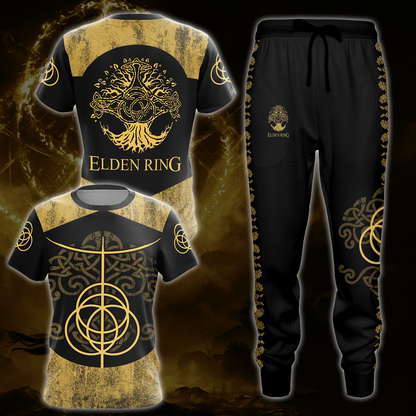 Elden Ring 3D All Over Print T-shirt Tank Top Zip Hoodie Pullover Hoodie Hawaiian Shirt Beach Shorts Jogger