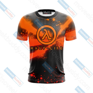 Half-Life.free man Unisex 3D T-shirt   