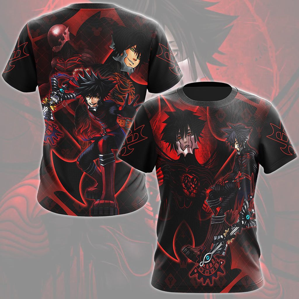 Kingdom Hearts Vanitas Video Game All Over Printed T-shirt Tank Top Zip Hoodie Pullover Hoodie Hawaiian Shirt Beach Shorts Joggers T-shirt