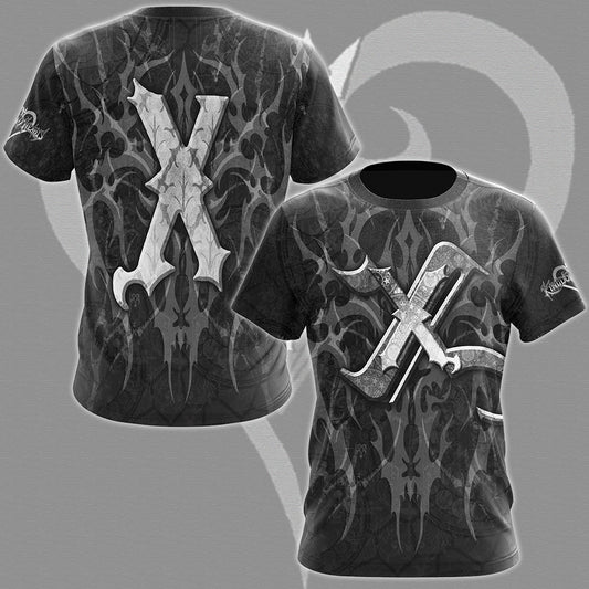 Kingdom Hearts Symbols Recusant’s Sigil Video Game All Over Printed T-shirt Tank Top Zip Hoodie Pullover Hoodie Hawaiian Shirt Beach Shorts Joggers