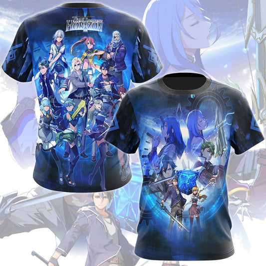 The Legend of Heroes: Trails Beyond the Horizon Video Game All Over Printed T-shirt Tank Top Zip Hoodie Pullover Hoodie Hawaiian Shirt Beach Shorts Joggers