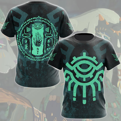 The Legend of Zelda The Zonai Video Game All Over Printed T-shirt Tank Top Zip Hoodie Pullover Hoodie Hawaiian Shirt Beach Shorts Joggers