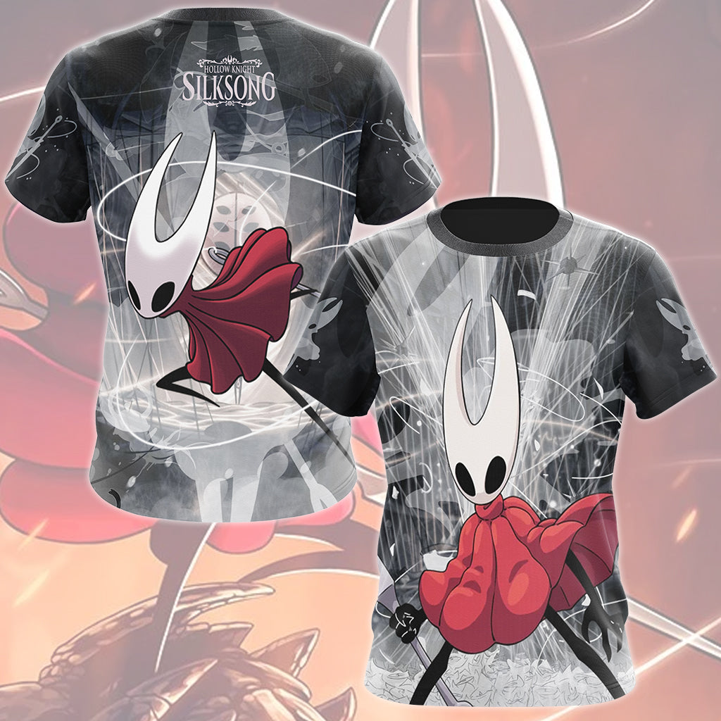 Hollow Knight: Silksong Video Game All Over Printed T-shirt Tank Top Zip Hoodie Pullover Hoodie Hawaiian Shirt Beach Shorts Joggers T-shirt