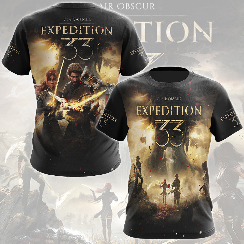Clair Obscur: Expedition 33 Video Game All Over Printed T-shirt Tank Top Zip Hoodie Pullover Hoodie Hawaiian Shirt Beach Shorts Joggers T-shirt