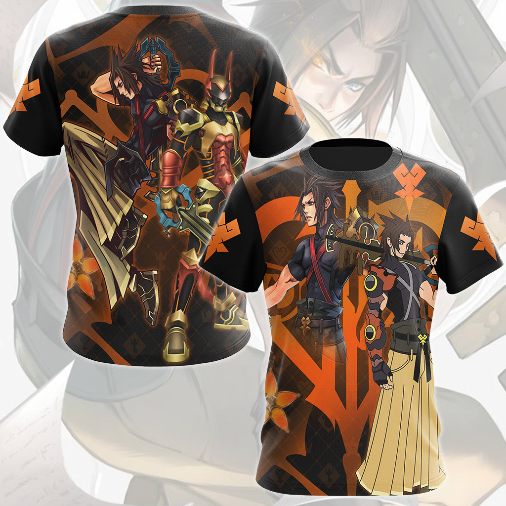 Kingdom Hearts Terra Video Game All Over Printed T-shirt Tank Top Zip Hoodie Pullover Hoodie Hawaiian Shirt Beach Shorts Joggers T-shirt