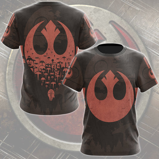 Star Wars Rebel Alliance Video Game All Over Printed T-shirt Tank Top Zip Hoodie Pullover Hoodie Hawaiian Shirt Beach Shorts Joggers