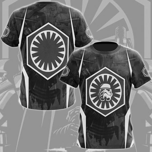 Star Wars First Order Video Game All Over Printed T-shirt Tank Top Zip Hoodie Pullover Hoodie Hawaiian Shirt Beach Shorts Joggers