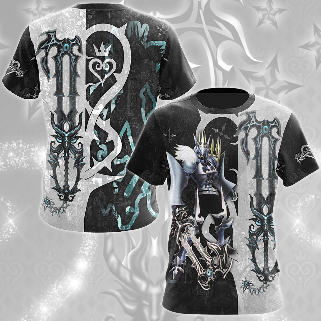 Kingdom Hearts The Gazing Eye (The Master's Eye) Keyblade Video Game All Over Printed T-shirt Tank Top Zip Hoodie Pullover Hoodie Hawaiian Shirt Beach Shorts Joggers T-shirt